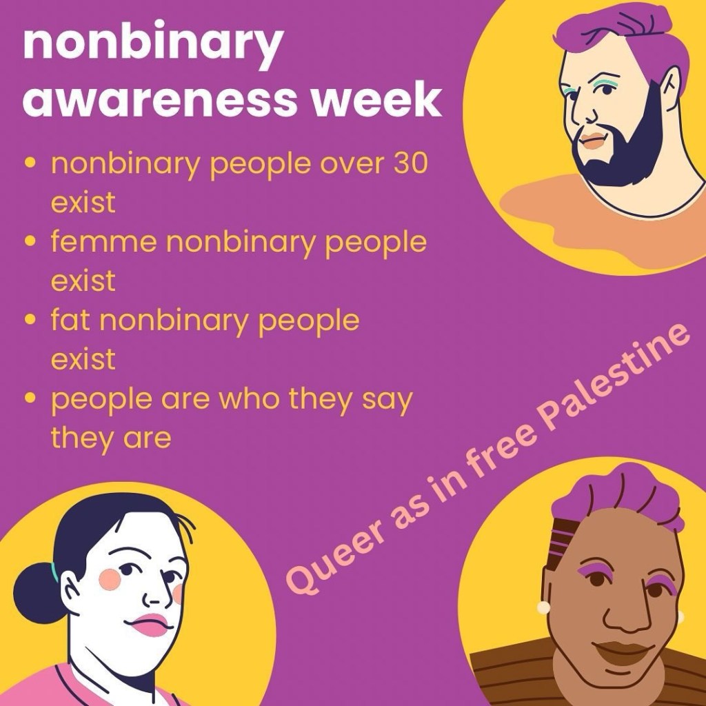 Nonbinary Awareness Week