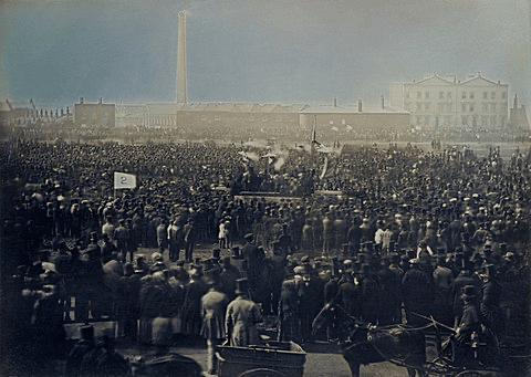 Repeated, protracted protest